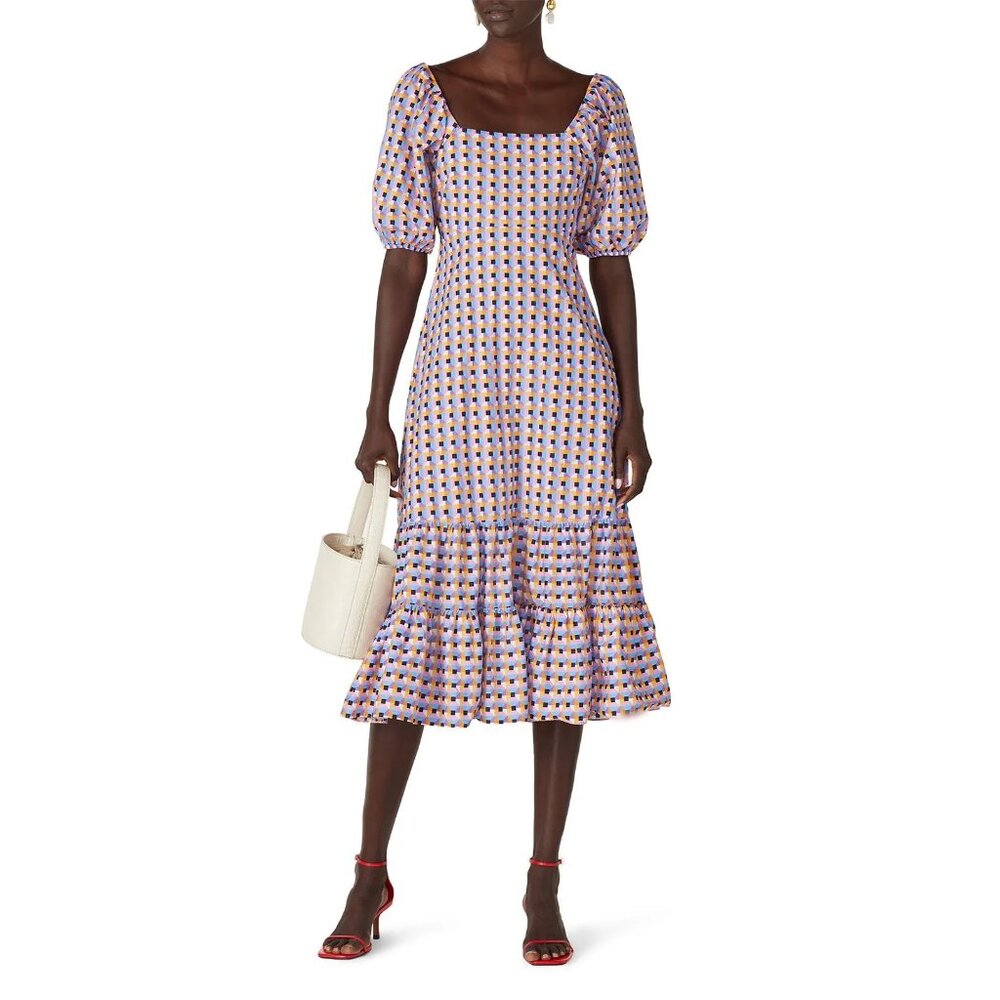 Tanya Taylor Printed Cynthia Dress US 14